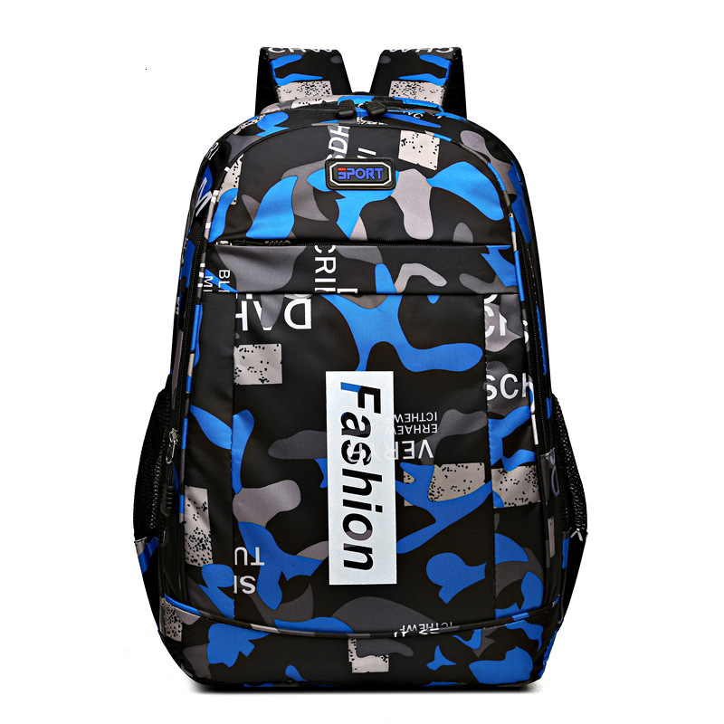New high-capacity Oxford camouflage student leisure travel business outdoor backpack
