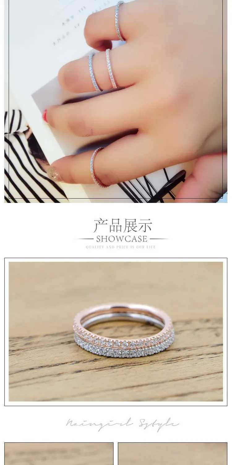 DIWENFU 14K Rose Gold Jewelry Ring for Women Fine Anillos De Bizuteria Silver 925 Jewelry Diamond Ring 14 K Rose Gold BizuteriaXJ250104