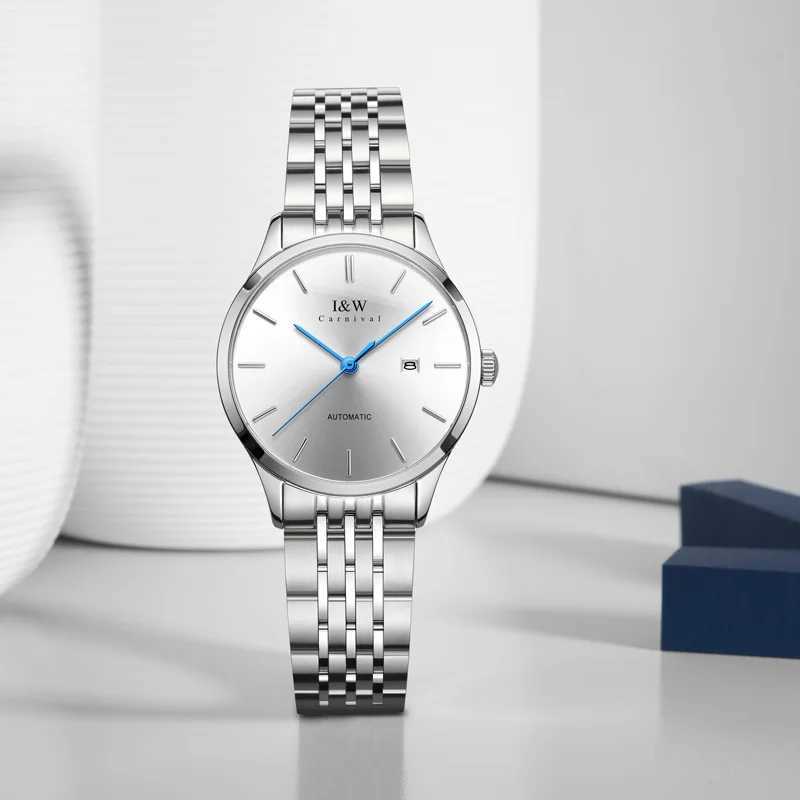 2020 Swiss Carnival Womens Automatic Machinery Top Luxury Ultra Thin Waterproof Sports Relogio Women W250104
