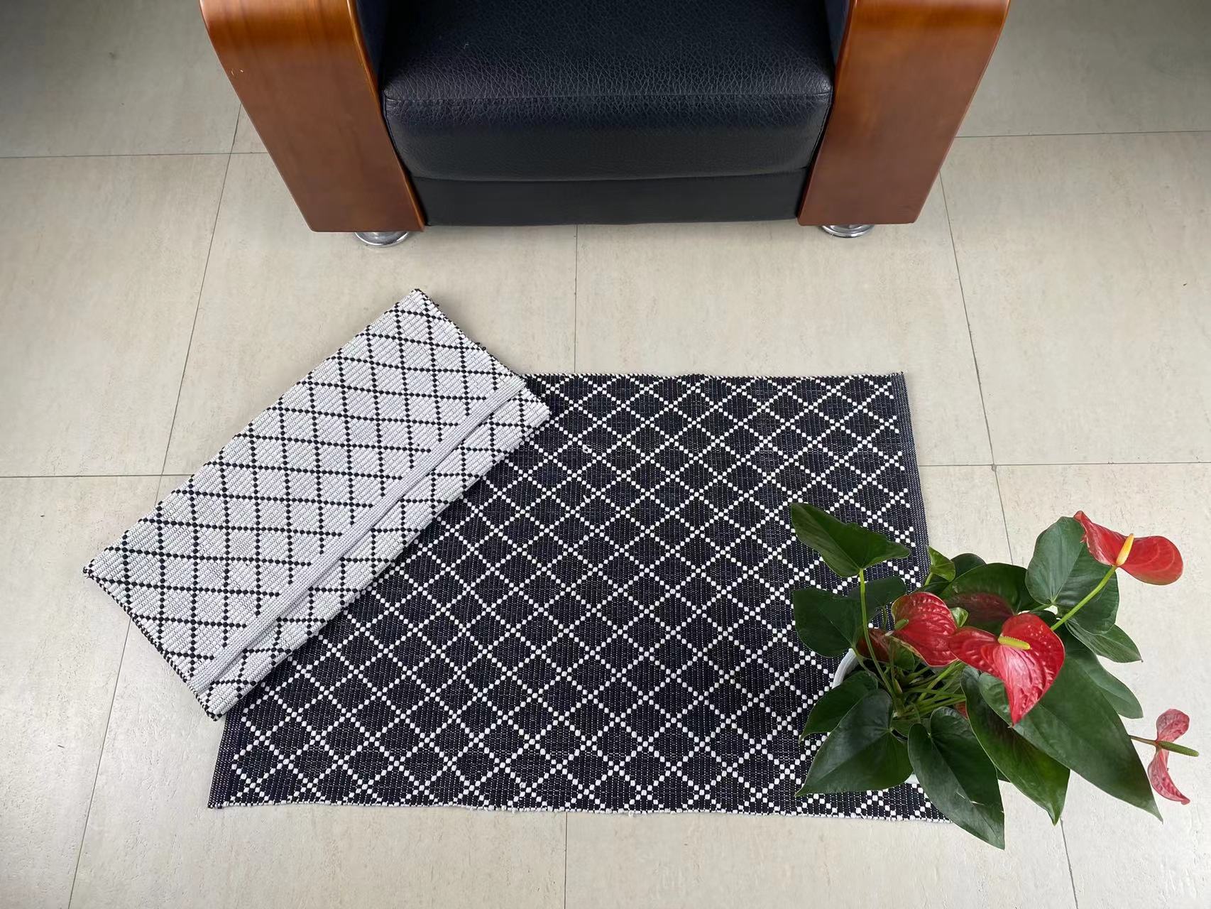 Luxurious Handwoven Cotton Carpets Perfect Blend of Style and Functionality for Any Interior Design Scheme