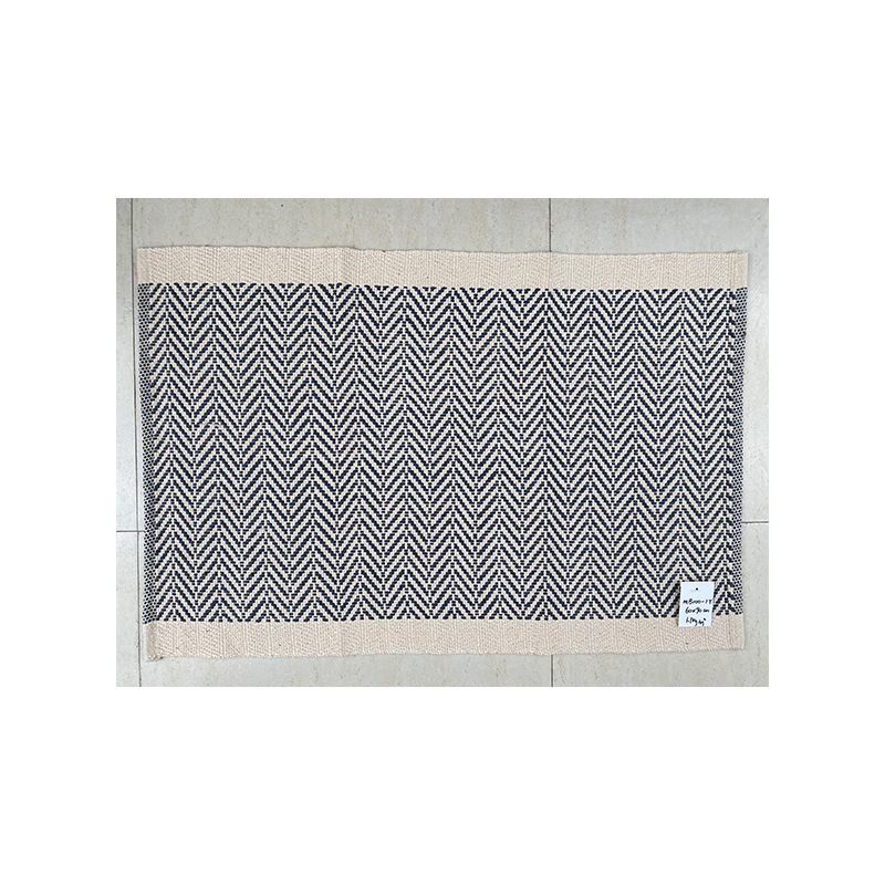 Customizable Hand-Knit Cotton Floor Mats High Quality & Durable for Home Decor