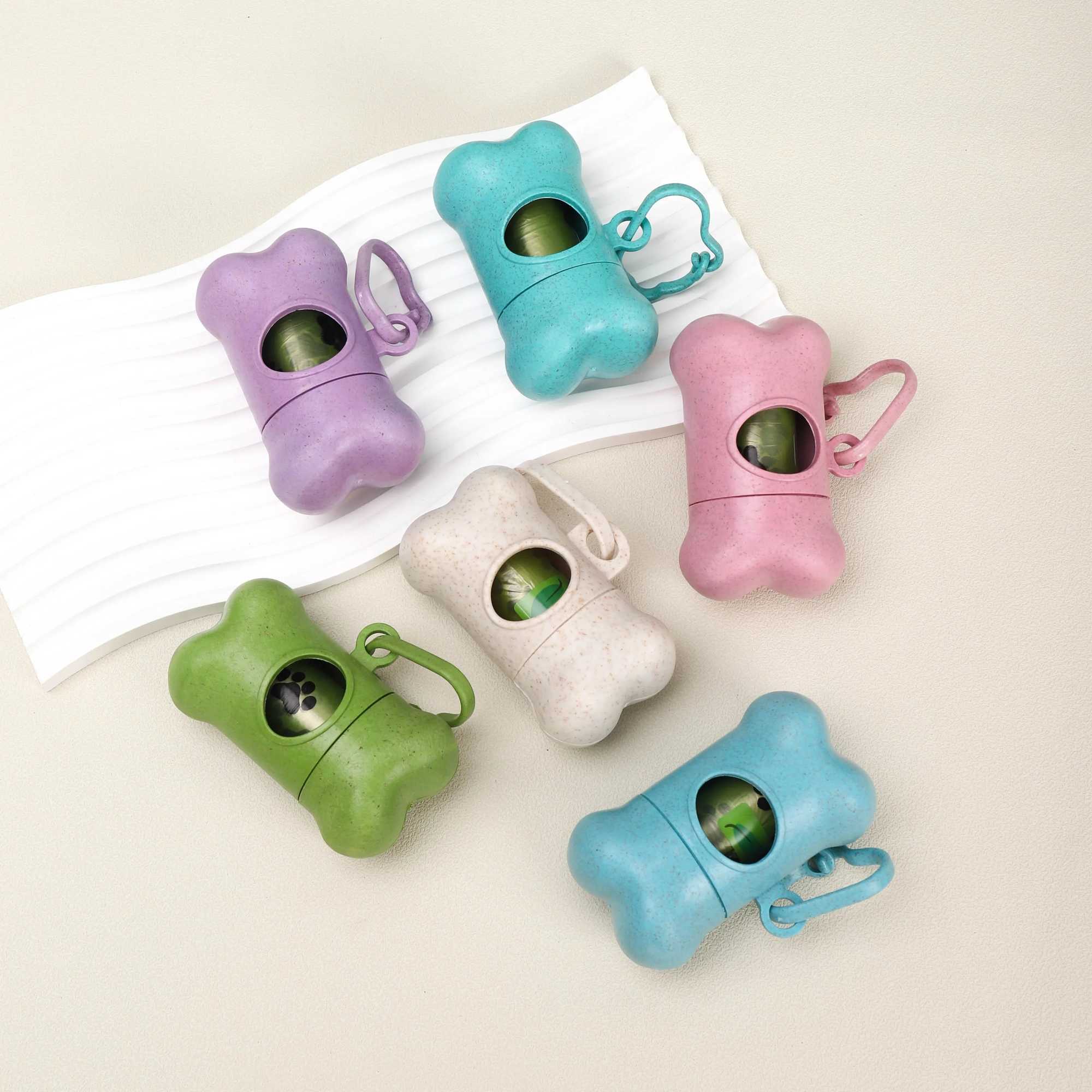 1pc 1 Roll Convenient Portable Pet Waste Bag Dispenser For Outdoor Walking And Travel - Includes Disposable Bags.XJ250104