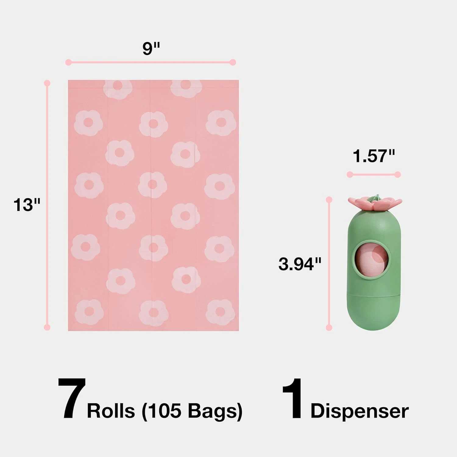 Dog Waste Bag Dispenser Dog Poop Bag Dispenser Bags Pet Garbage Disposable Outdoor Carrier Dispenser Clean Holder for Dogs CatsXJ250104