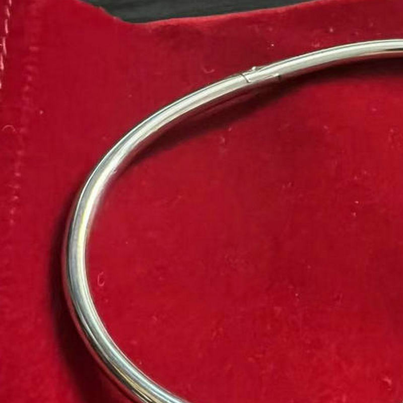 Titanium Steel Thin Bracelet designer nail Bracelets Women Men Gold Plated Jewelry Valentine's Day Gift no Box