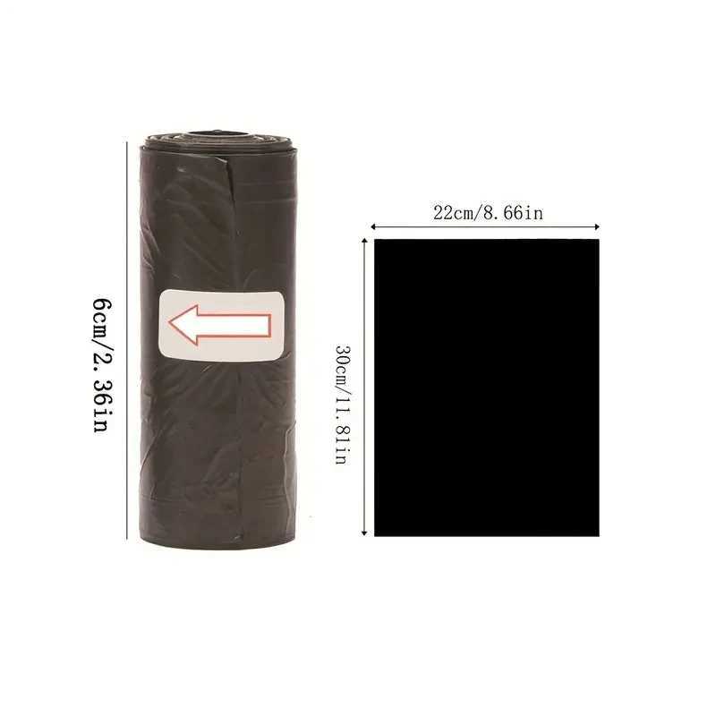 10 rolls/150 pieces Pet Leak-Proof Dog Poop Bags Biodegradable Disposable Eco-Friendly Puppy Unscented Outdoor Clean ReplacemeXJ250104