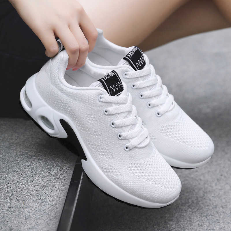 Shoes for women new air cushioned shoes Korean version fashion trend womens shoes soft sole breathable sports shoes for women