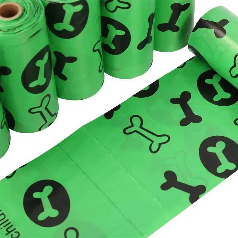 Degradable Dog Poop Bag for Puppy Outdoor Tools Toilet Pet Cat Garbage Bags for Dog Trash Litter Cleaning Tools Shit BagsXJ250104