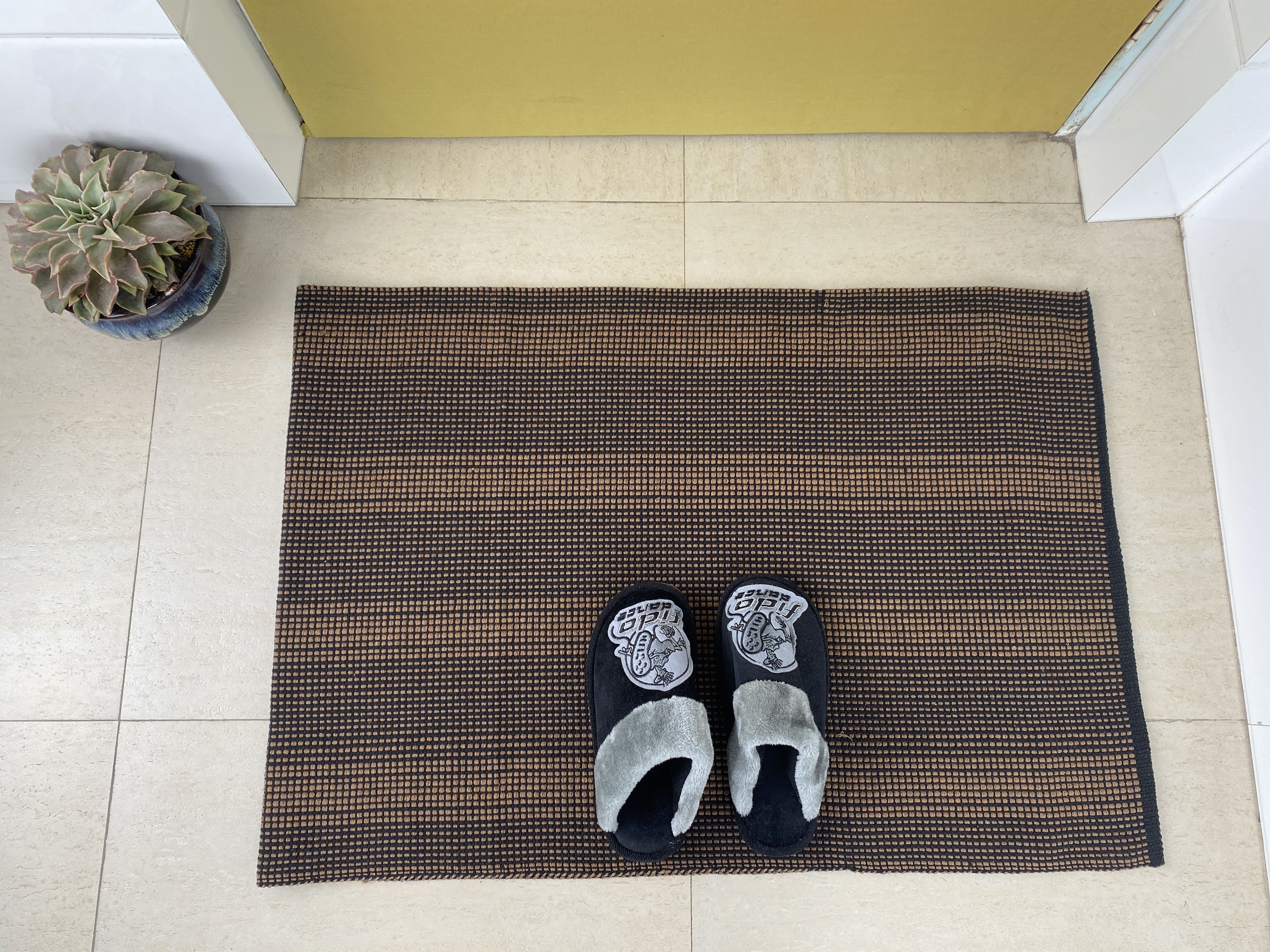 Versatile Handmade Cotton Rug High-Quality Floor Decoration Ideal for Contemporary Spaces