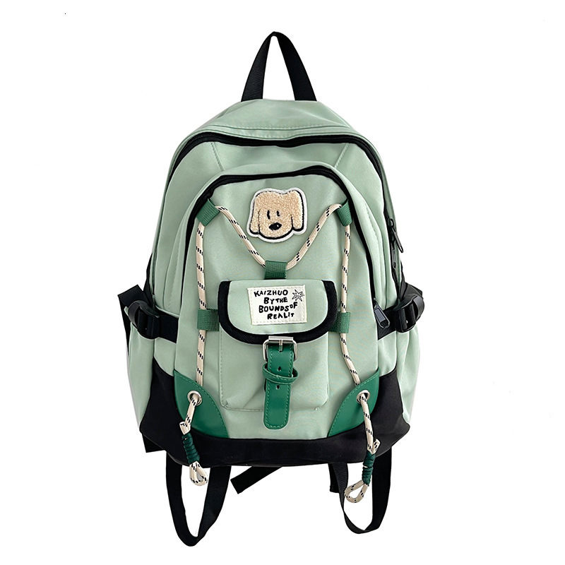 New niche personalized large capacity casual backpack with female texture for elementary, middle, and high school students' backpacks