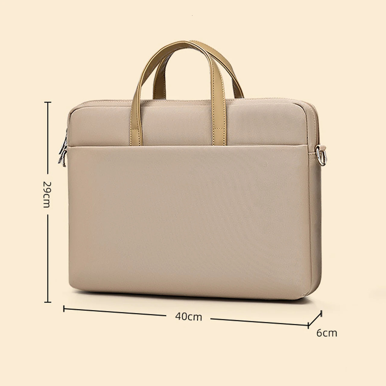 Large Capacity Laptop Bag 15.6 17 inch Protective Laptop Case Strap Carrying Computer Notebook 250102