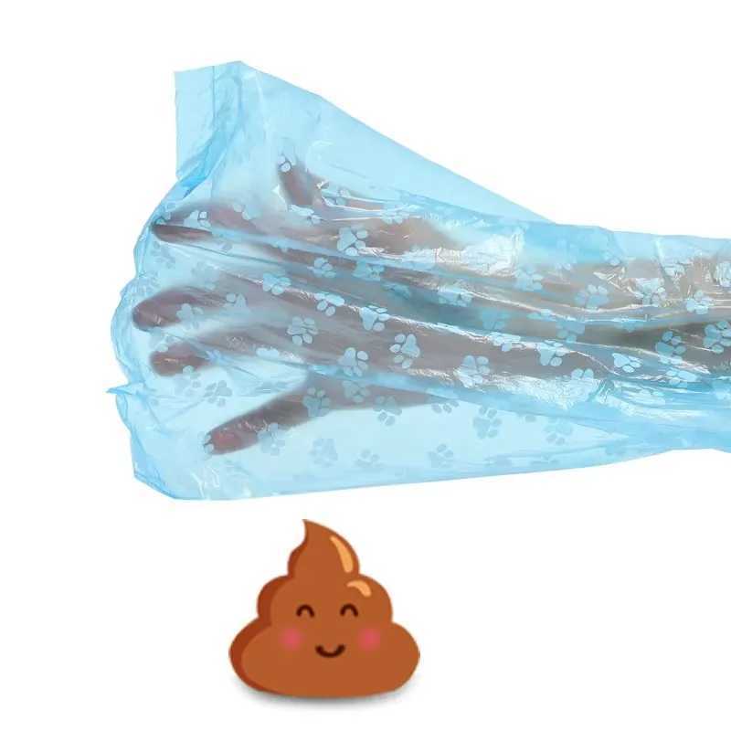 2-40Rolls Dog Poop Bag Outdoor Cleaning Poop Bag Outdoor Clean Pets Supplies for Dog 15Bags/Roll Refill Garbage Bag Pet SuppliesXJ250104