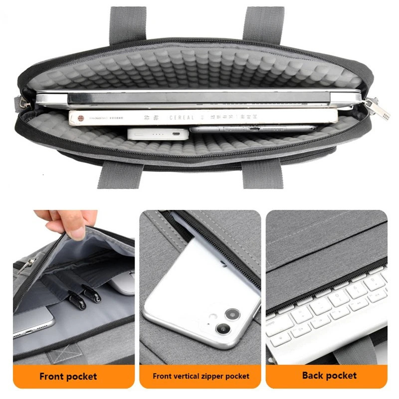 Laptop bag SlEEve Case Briefcase Shoulder Handbag Notebook Cover For 11 13 14 15.6 17 inch laptop 250102