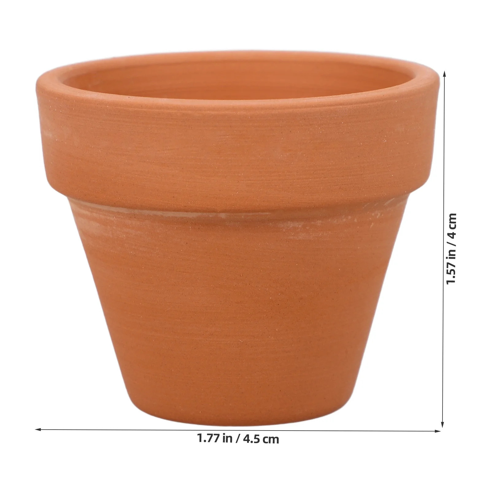 4.5x4cm Small Mini Terracotta Pot Clay Ceramic Pottery Planter Flower Pots Succulent Nursery Pots Great For Plants Crafts 241230