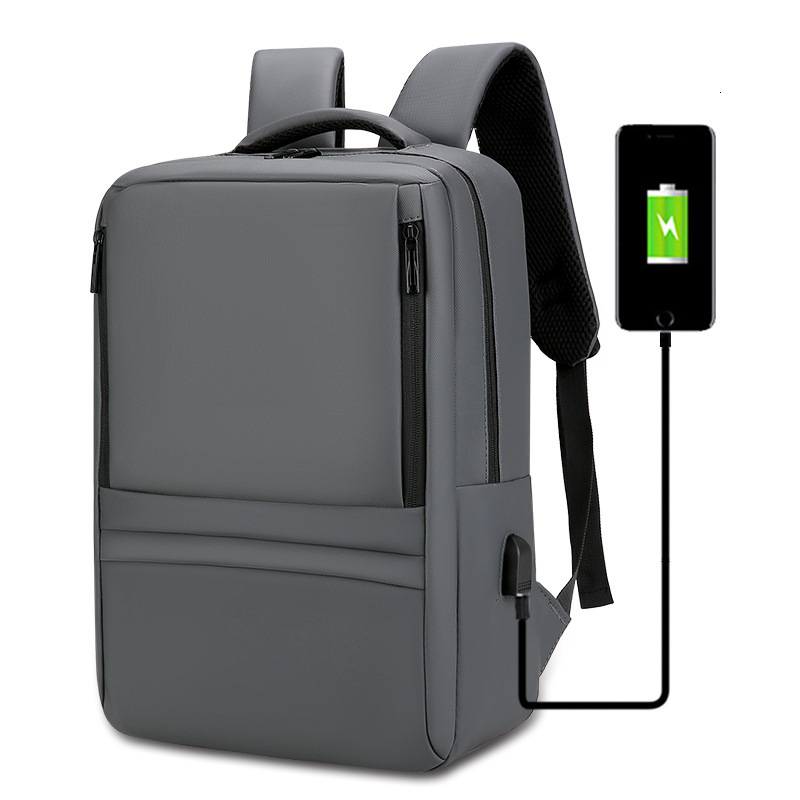New Men's Business Large Capacity Backpack, Computer Bag, Multifunctional And Durable Backpack
