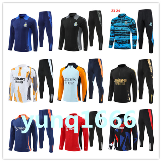 24 25 Al Nassr FC soccer Jerseys RonaLdo football tracksuit Men kids Training suit 2025 BELLINGHAM MODRIC VALVERDE tracksuit