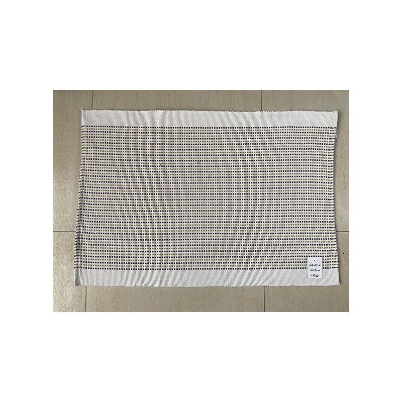 Durable Handcrafted Multicolored Cotton Rug - Elegant Living Room Accent