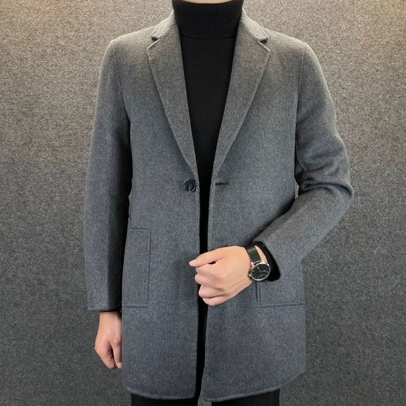 M142Winter 2025 new high-end Korean business men's thickened suits
