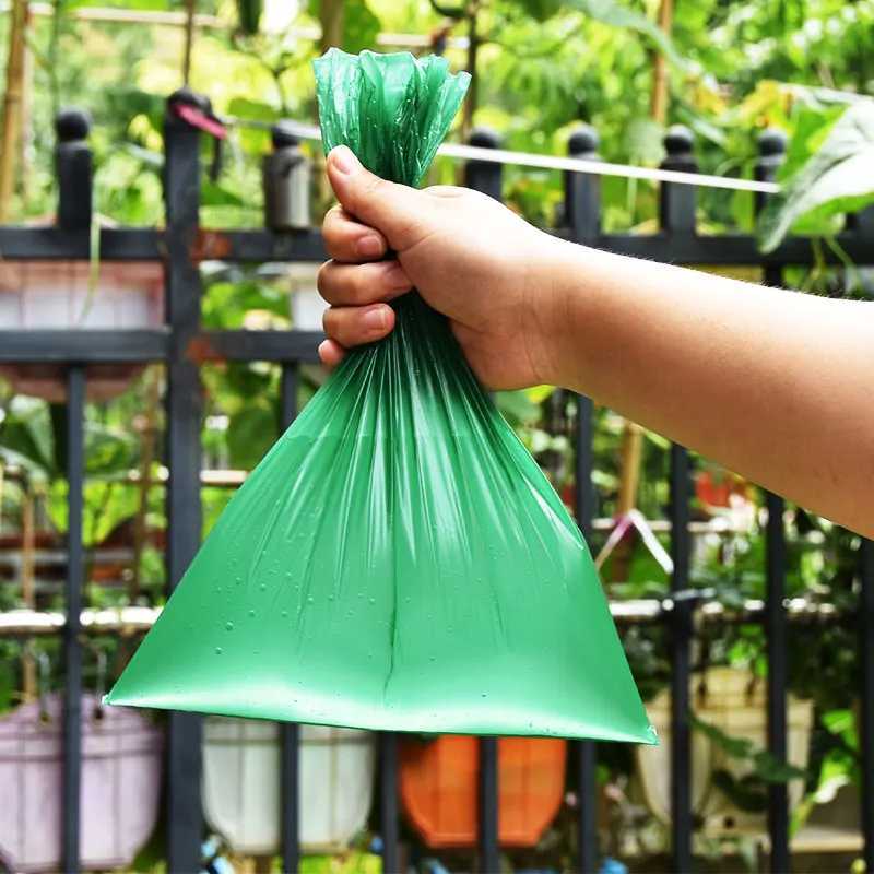 8-36 Rolls Pet Dog Poop Bags Biodegradable Compostable Dog Waste Bags Dispenser Outdoor Degradable Dog Excrement Bags SuppliesXJ250104