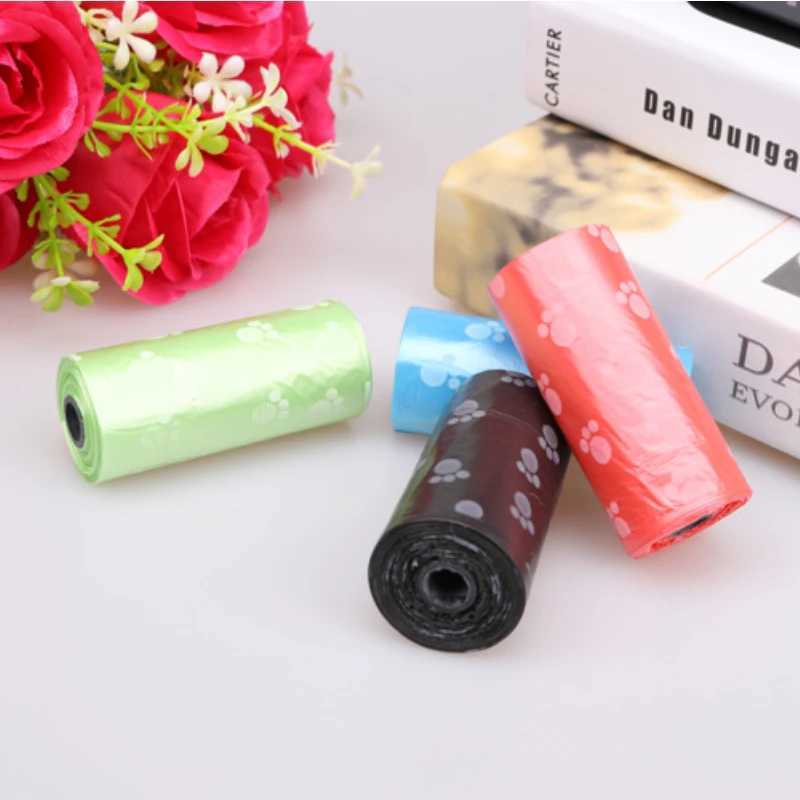 15 Pieces/Roll Pet Garbage Bag Dog Picking Shit Bag Portable Cleaning Bag Cleaning Supplies Pet Supplies Kitchen AccessoriesXJ250104