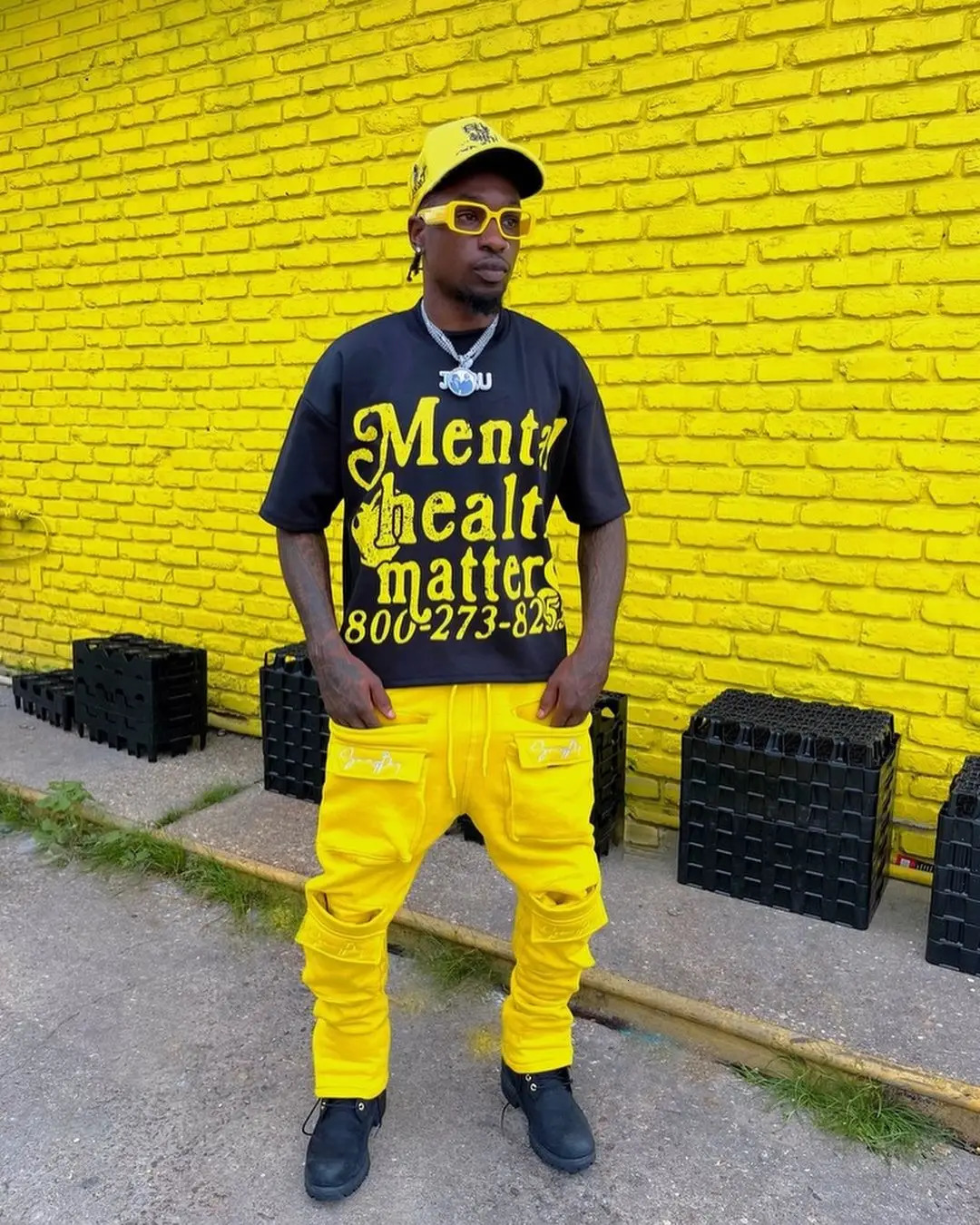 mental health issues graphic t-shirt Gothic street t-shirt y2k ultra-fine short harajuku Gothic t-shirt mens wear 250103