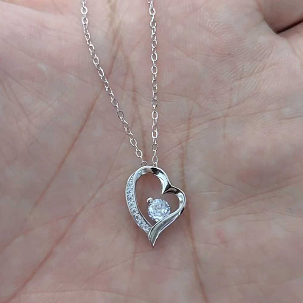 Anniversary Birthday Valentines Day Gift Jewelry Box Real Eternal Rose Necklace for Girlfriend Mom Wife Wedding W250104