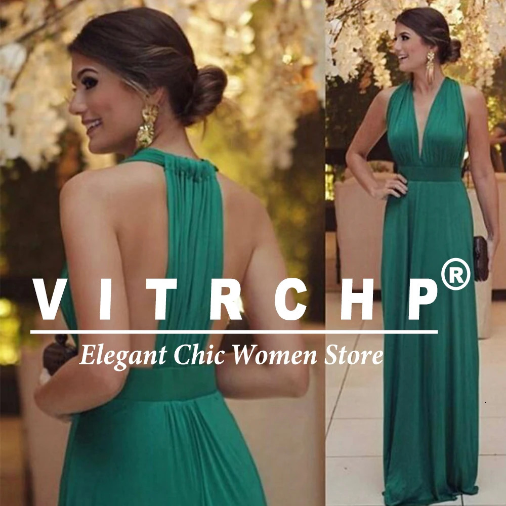 VITRCHP 2025 Bridesmaid Dress Floor Length Maxi Unlimited Dress Multi way Dress Formal Packaging Sexy Evening Dress 250103
