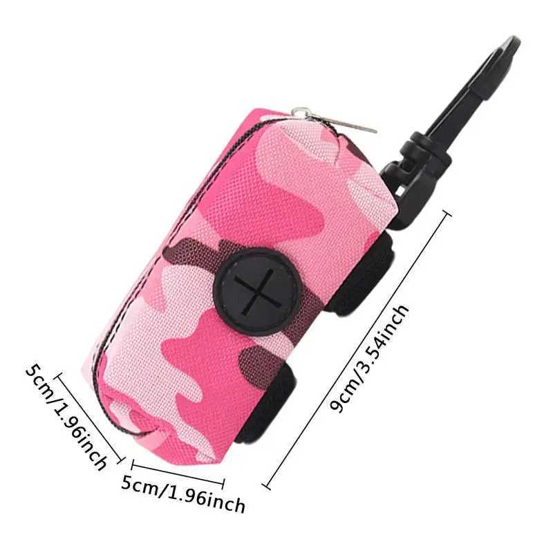 Dog Poop Bag Dispenser Pet Waste Bag Holder Portable Waste Bag Carrier Trash Bag Holder Reusable Dispenser For Park WalkingXJ250104