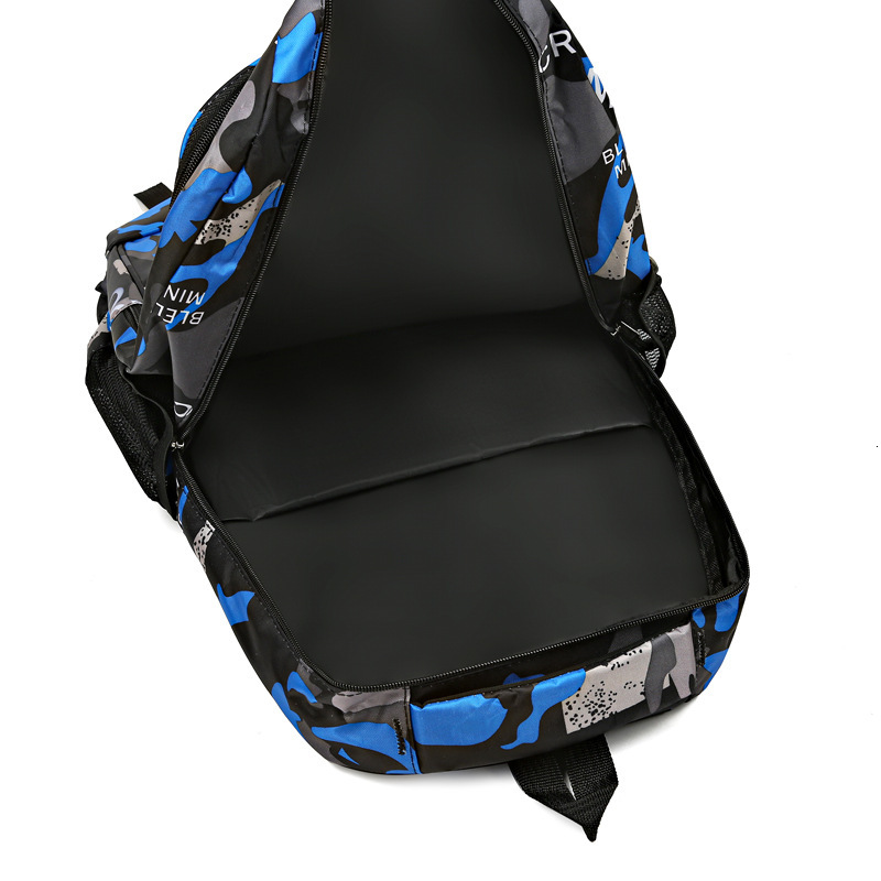 New high-capacity Oxford camouflage student leisure travel business outdoor backpack