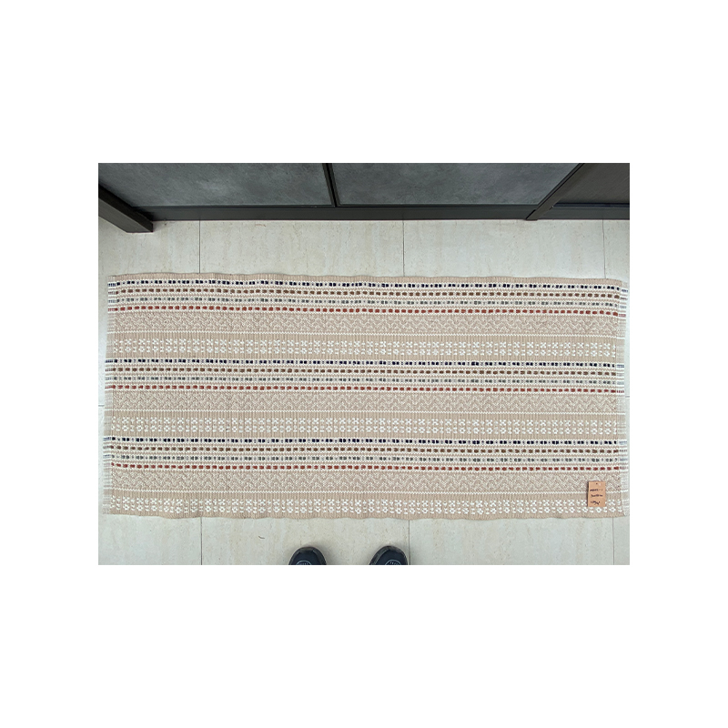 Elegant Cotton Carpet - Premium Quality Handwoven Floor Decor for Home Interiors