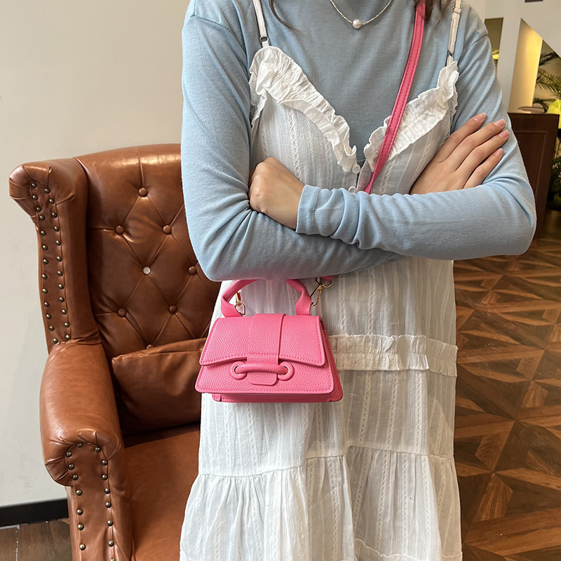 Popular Crossbody Bag For Women Solid Color Simple Handbag Crossbody Bag 2025 Popular Beautiful Small Square Bag Handbag Casual Trendy Bag Wallet