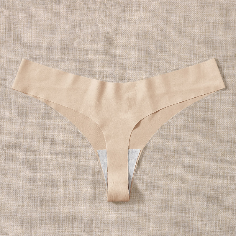 7Pcs Sexy Women Thongs G String Seamless Female Underwear Tanga Panties Low-Rise Gerie Panty Intimates