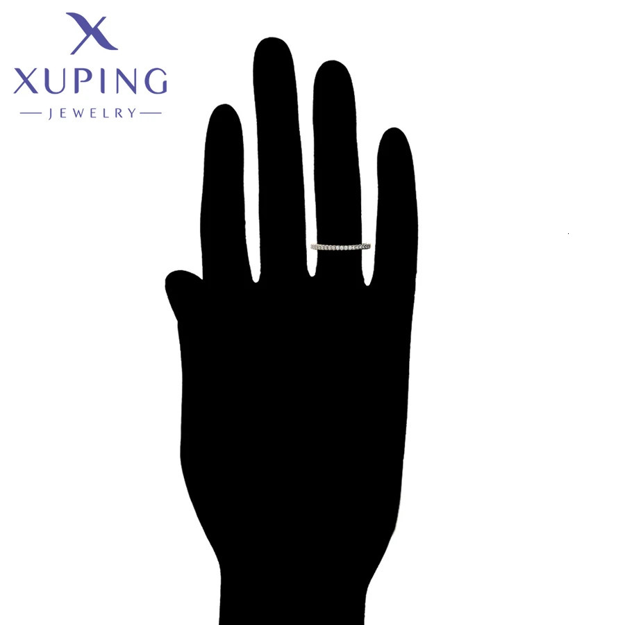 Xuping Jewelry Fashion Round Couple Ring Set Gold Plated Rings for Men Women Wedding Gift Party Gift X000755118 250103