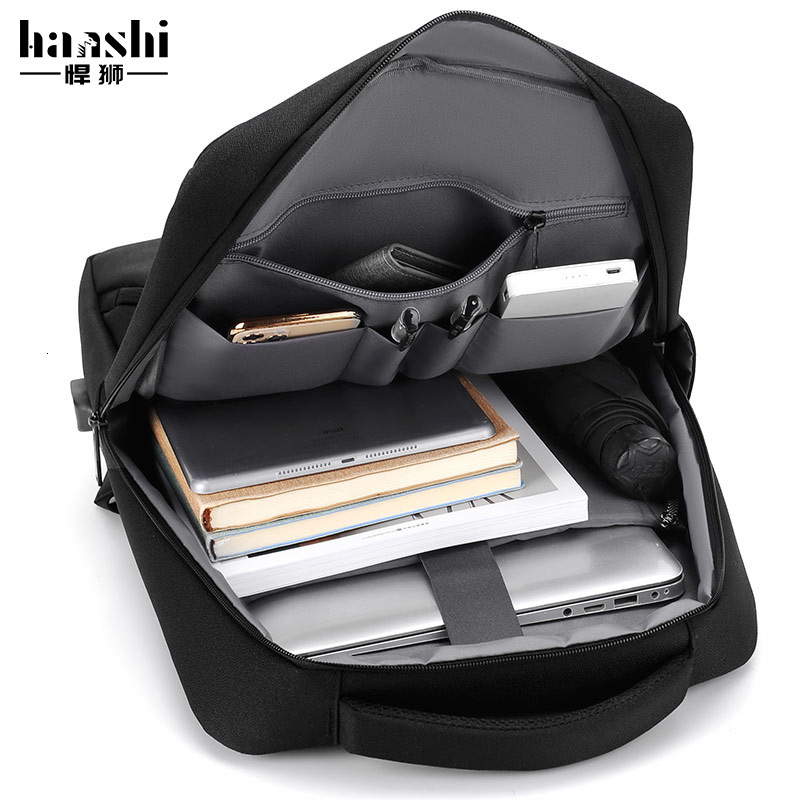 Business Men's High-End, Fashionable, Large Capacity Commuting Travel Backpack, Waterproof Computer Bag
