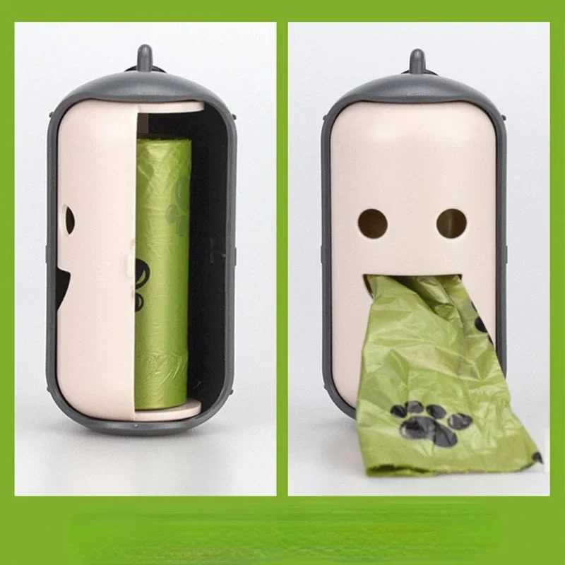 New Pet Supplies Canvas Garbage Bags Poop Bag Dispenser Portable Dog Poop Waste Bag Holder Outdoor Puppy Cat Pick Up OrganizerXJ250104