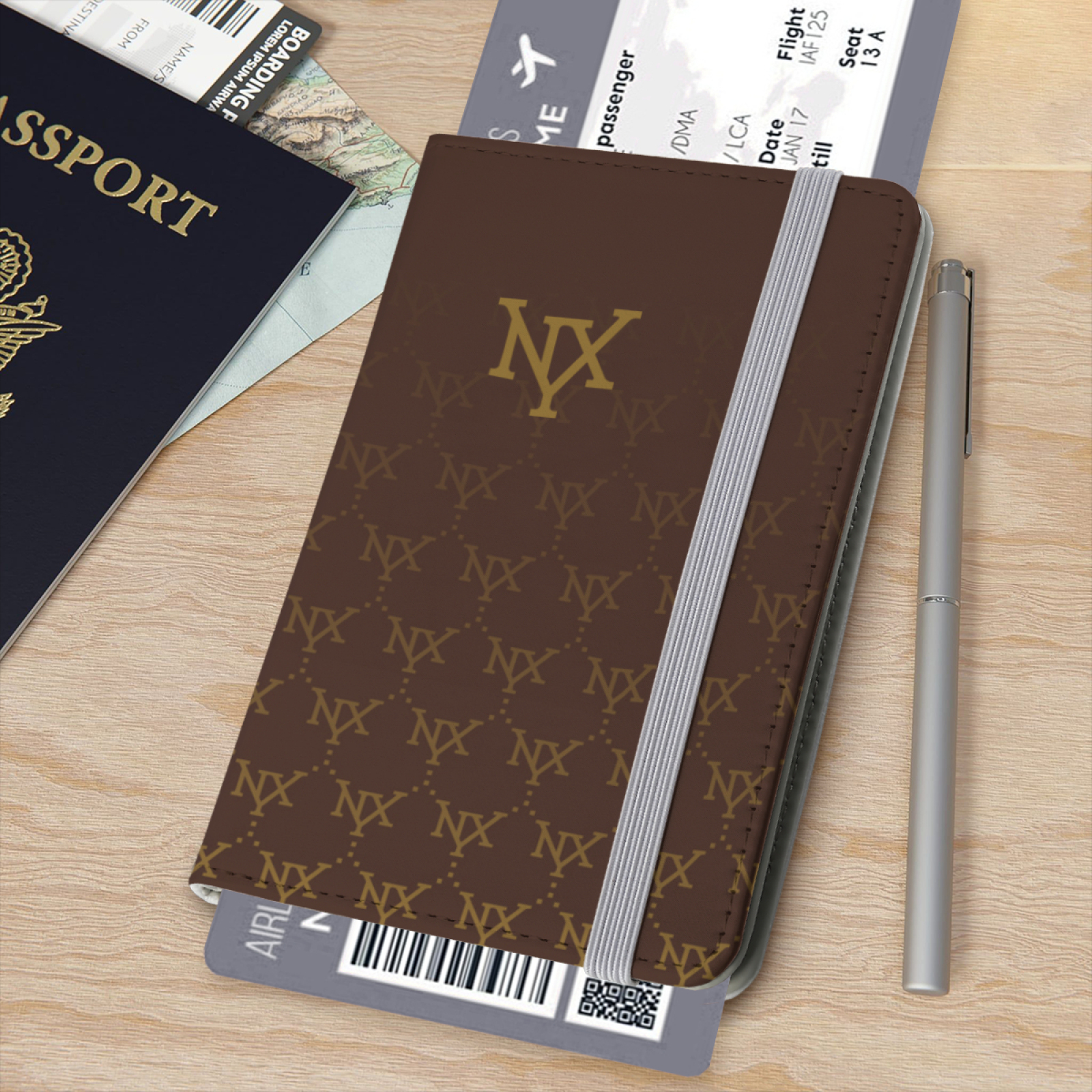 NXY passport holder designer bag luxury wallet women wallets card holder womens Fashionable and versatile classic Letter with box dust bag