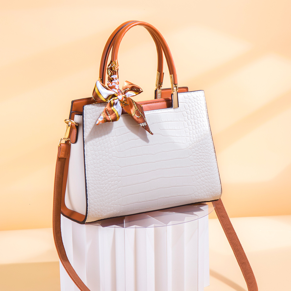 Free Shippingtop Chinese Style Designer Best-selg Item With Crocodile Pattern For Women Large Capacity Shoulder Bag Handbag Wallet