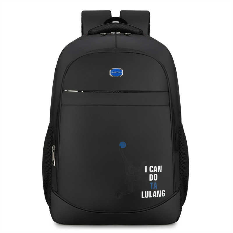 Mens Backpack Business Computer Bag Korean Fashion Schoolbag for College Students Leisure Travel Backpack 240920