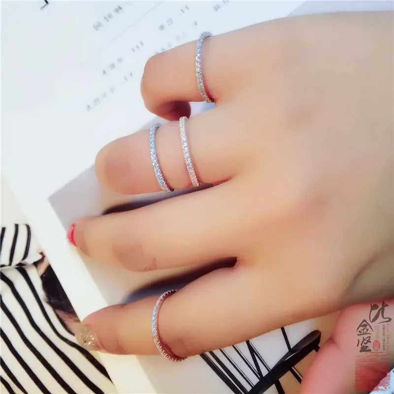 DIWENFU 14K Rose Gold Jewelry Ring for Women Fine Anillos De Bizuteria Silver 925 Jewelry Diamond Ring 14 K Rose Gold BizuteriaXJ250104