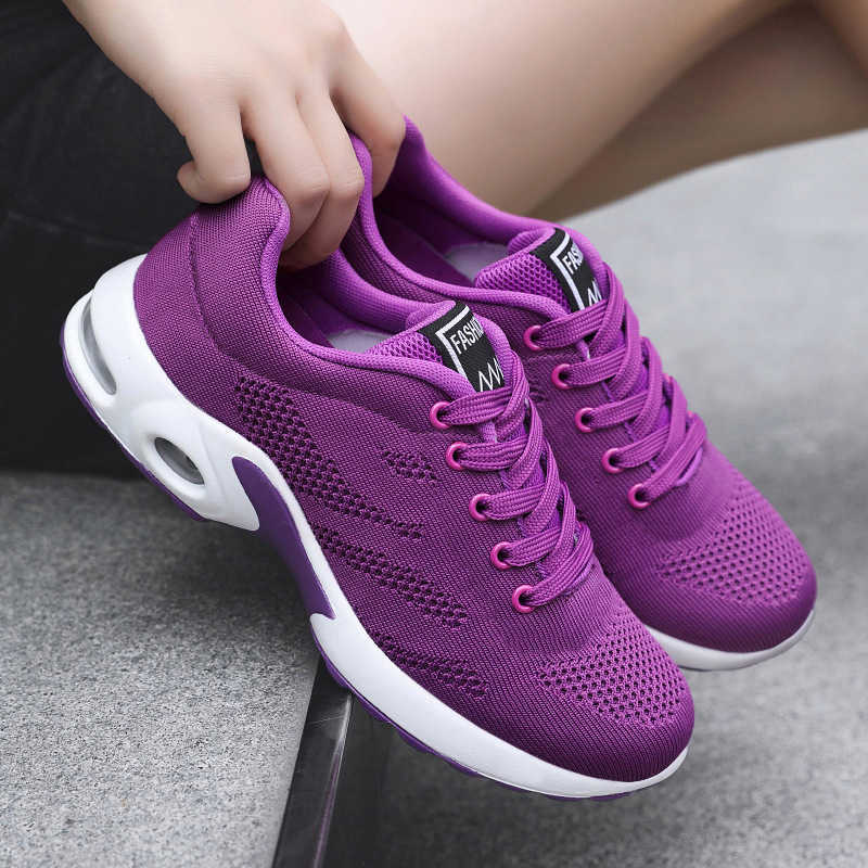 Shoes for women new air cushioned shoes Korean version fashion trend womens shoes soft sole breathable sports shoes for women