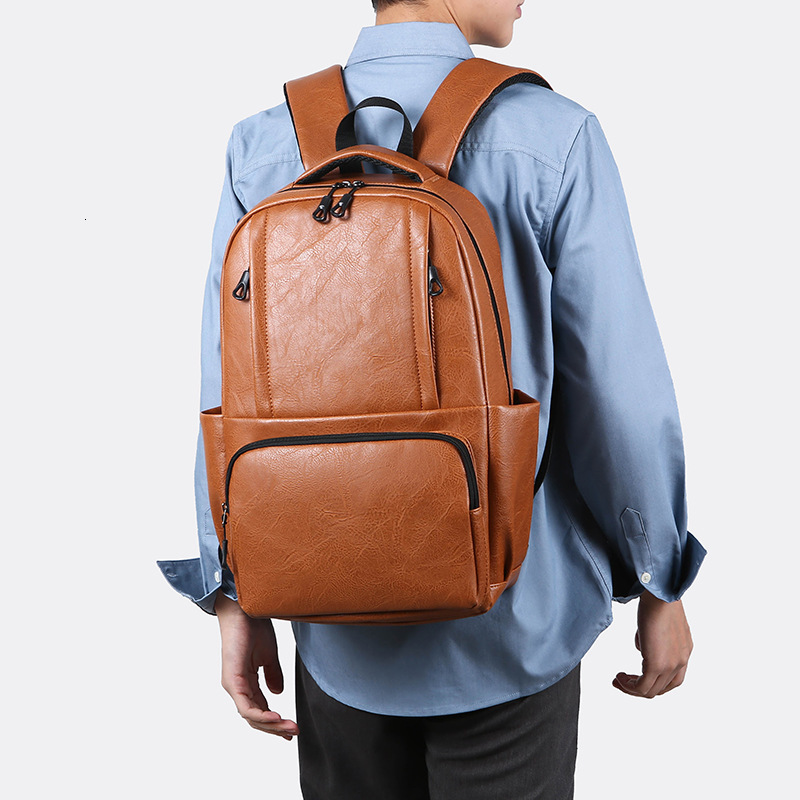 Backpack Men's Multifunctional Large Capacity Business Commuting 14 Inch Laptop Backpack Computer Bag