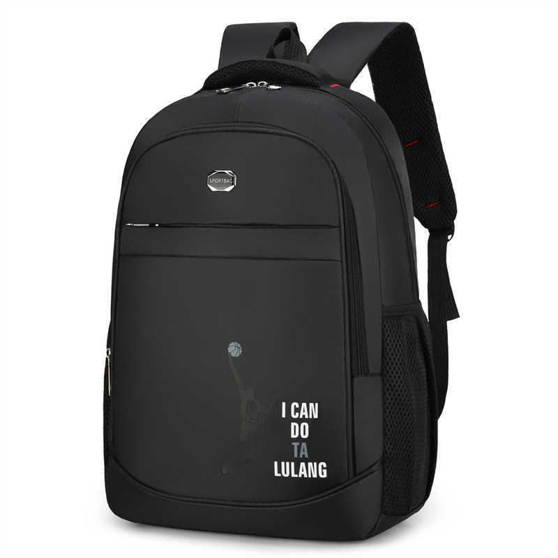 Mens Backpack Business Computer Bag Korean Fashion Schoolbag for College Students Leisure Travel Backpack 240920