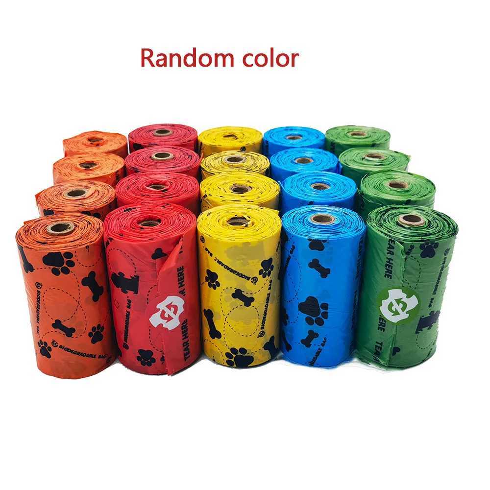 Pet Cat Dog Poop Bags Disposable Dog Waste Bags Bulk Poop Bags Dispenser biodegradable Bag Outdoor Home Clean Refill Garbage BagXJ250104