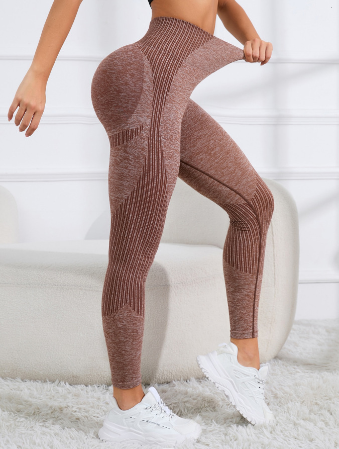 Women Leggings Yoga Pants Push Up Fiess High Waist Scrunch Tight Mujer Gym Seamless Legging