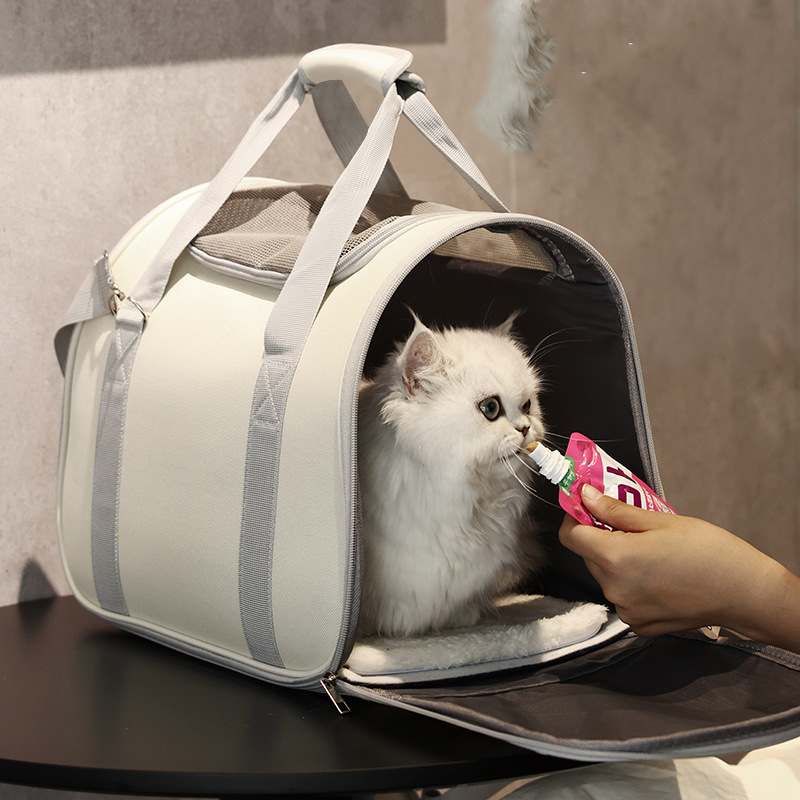 Lightweight and Breathable Pet Carrier Backpack with Adjustable Strap - Suitable for Cats & Dogs Transport Solution for Felines and Canines