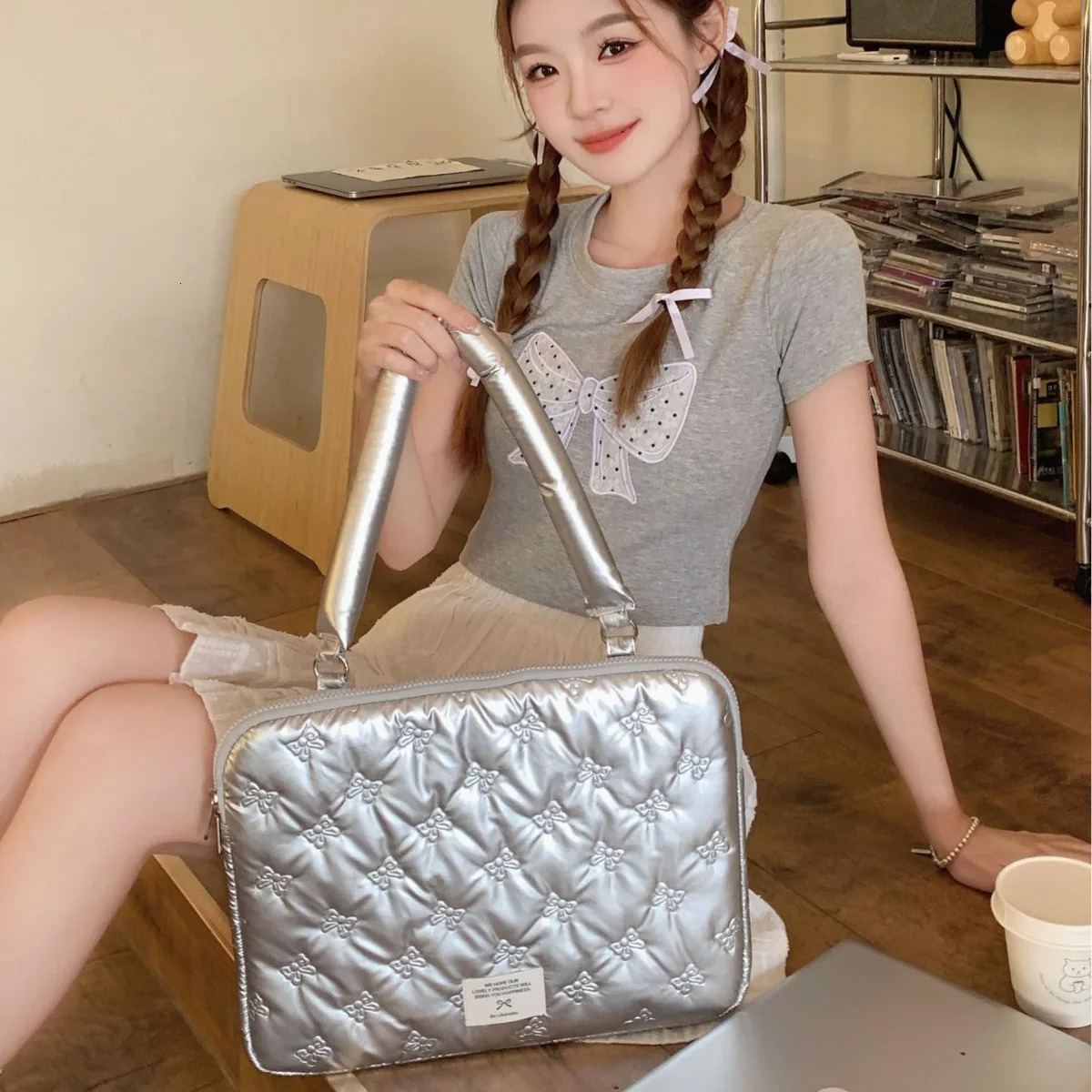 Cute Laptop Handbag 11 13.3 15 Inch Table SlEEve Carry Case for Notebook Bag 250102