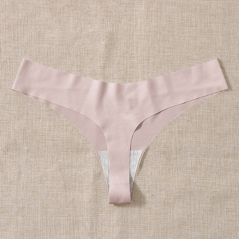 7Pcs Sexy Women Thongs G String Seamless Female Underwear Tanga Panties Low-Rise Gerie Panty Intimates
