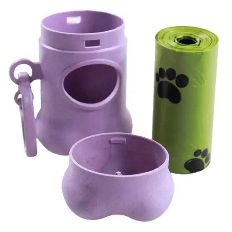 Waste Bag Dispenser Convenient Environmental Friendly Plastic Pet Dog Poo Bag Holder for OutdoorXJ250104
