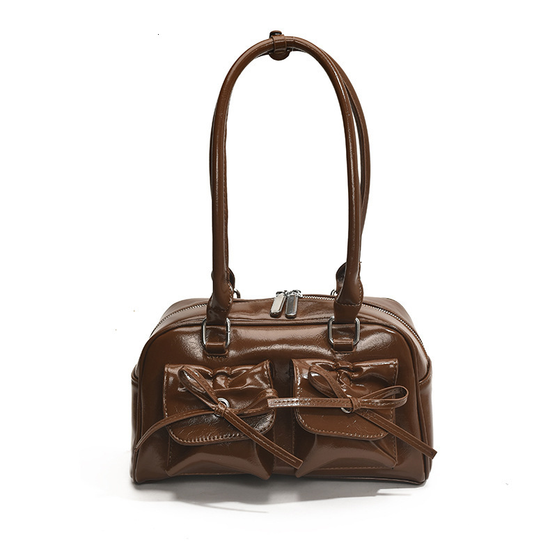 Underarm Multi Pocket For Women 2024 New Korean Version Trendy Fashionable Travel Bag, Niche And Simple Casual Shoulder Bag