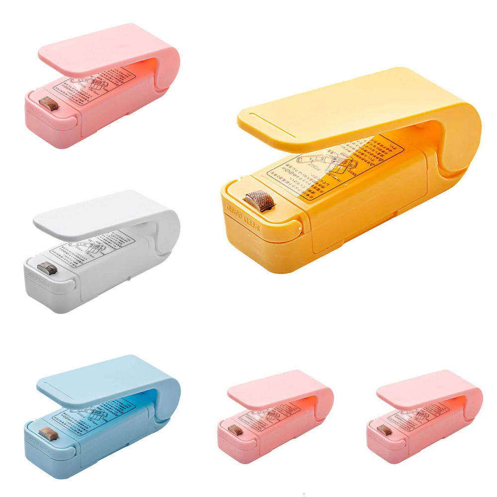 Update Mini Heat Seag Hine Package Bags Thermal Plastic Food Bag Closure Portable Sealer Packing Kitchen Gadgets