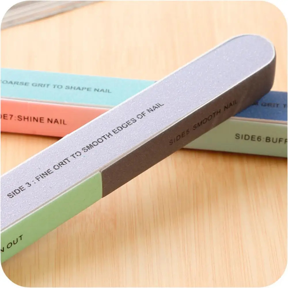 Nail polish buffer Art Sanding Files Buffer Block Manicure Pedicure Tools Sand Surface Sponge File 241230